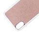 Фактурный силиконовый чехол с глянцевой окантовкой для Apple iPhone X (5.8")Золотой