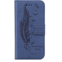 Чехол-книжка Edin Feather c TPU креплением для Apple iPhone 6/6s (4.7")Синий