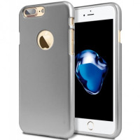 TPU чехол Mercury iJelly Metal series для Apple iPhone 7 plus / 8 plus (5.5")Серый