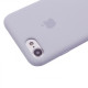 Оригинальный силиконовый чехол для Apple iPhone 7 / 8 (4.7")Серый / Light gray