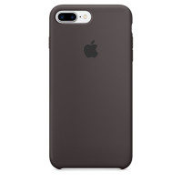 Оригинальный силиконовый чехол для Apple iPhone 7 plus / 8 plus (5.5")Шоколад / Chocolate