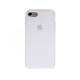 Оригинальный силиконовый чехол для Apple iPhone 7 / 8 (4.7") (very high copy)Белый / White