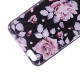 TPU чехол OMEVE Pictures для Apple iPhone 6/6s plus (5.5")Розовые розы (черный фон)