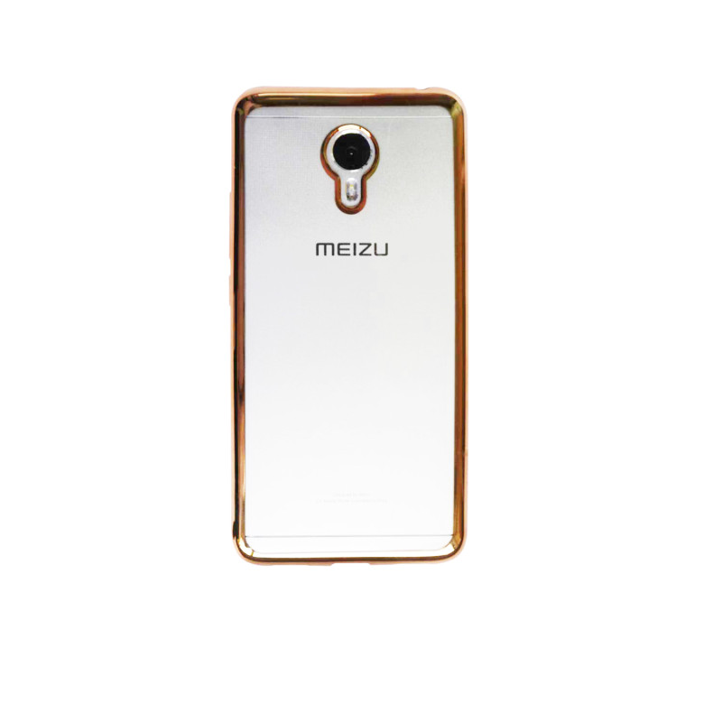 Прозрачный силиконовый чехол для Meizu M3 Note с глянцевой ...