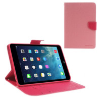 Чехол Mercury Fancy Diary series для iPad mini 1, iPad mini 2 with retina,iPad mini 3 розовый книжка с функцией подставки