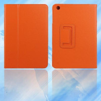 Чехол книжка для Apple iPad mini 1, iPad mini 2, iPad mini 3 ORANGE оранжевый с функцией подставки