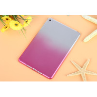Чехол-бампер силиконовый розовый прозрачный градиентный для планшета Apple iPad mini 1, iPad mini 2, iPad mini 3 BUMPER PINK CLEAR