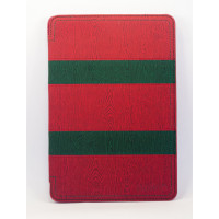 Чехол для Apple iPad mini 1, iPad mini 2, iPad mini 3 RED & GREEN WOOD красный с зеленым