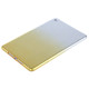 Чехол-накладка силиконовый желтый градиентный прозрачный для планшета Apple iPad mini 4 A1538 A1550 (iPad mini 4 Wi-Fi + Cellular) BUMPER PURPLE GRADIENT CLEAR