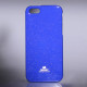 Чехол-накладка силиконовый TPU Mercury Jelly Color для смартфона Apple iPhone 5 и Apple iPhone 5S СИНИЙ