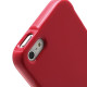 Чехол-накладка силиконовый TPU Mercury Jelly Color для смартфона Apple iPhone 5, Apple iPhone 5S и Apple iPhone SE ТЕМНО РОЗОВЫЙ (МАЛИНОВЫЙ)