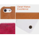 Чехол-накладка Nillkin QIN RED для смартфона Apple iPhone 5, Apple iPhone 5S и Apple iPhone SE КРАСНЫЙ