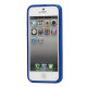 Чехол-накладка силиконовый TPU Mercury Jelly Color для смартфона Apple iPhone 5 и Apple iPhone 5S СИНИЙ