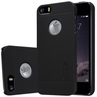 Чехол-накладка Nillkin MATTE BLACK для смартфона Apple iPhone 5, iPhone 5S и iPhone SE Цвет: ЧЕРНЫЙ