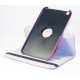 Чехол Samsung Galaxy Tab 3 8.0 T310 T311 ярко-розовый поворотный