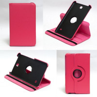 Чехол Samsung Galaxy Tab 4 8.0 T330 T331 ROSE RED SVIWEL TTX ярко-розовый с поворотным механизмом