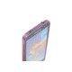 Бампер USAMS Arc edge Metal Frame Series для Samsung S5 (SM-G900) Цвет: розовый